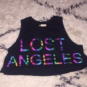 Lost angeles crop top